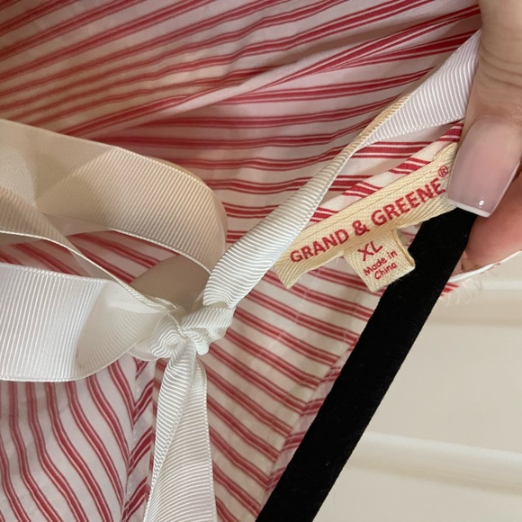 Red Striped Bell Sleeve Tunic - Picture 3 of 4